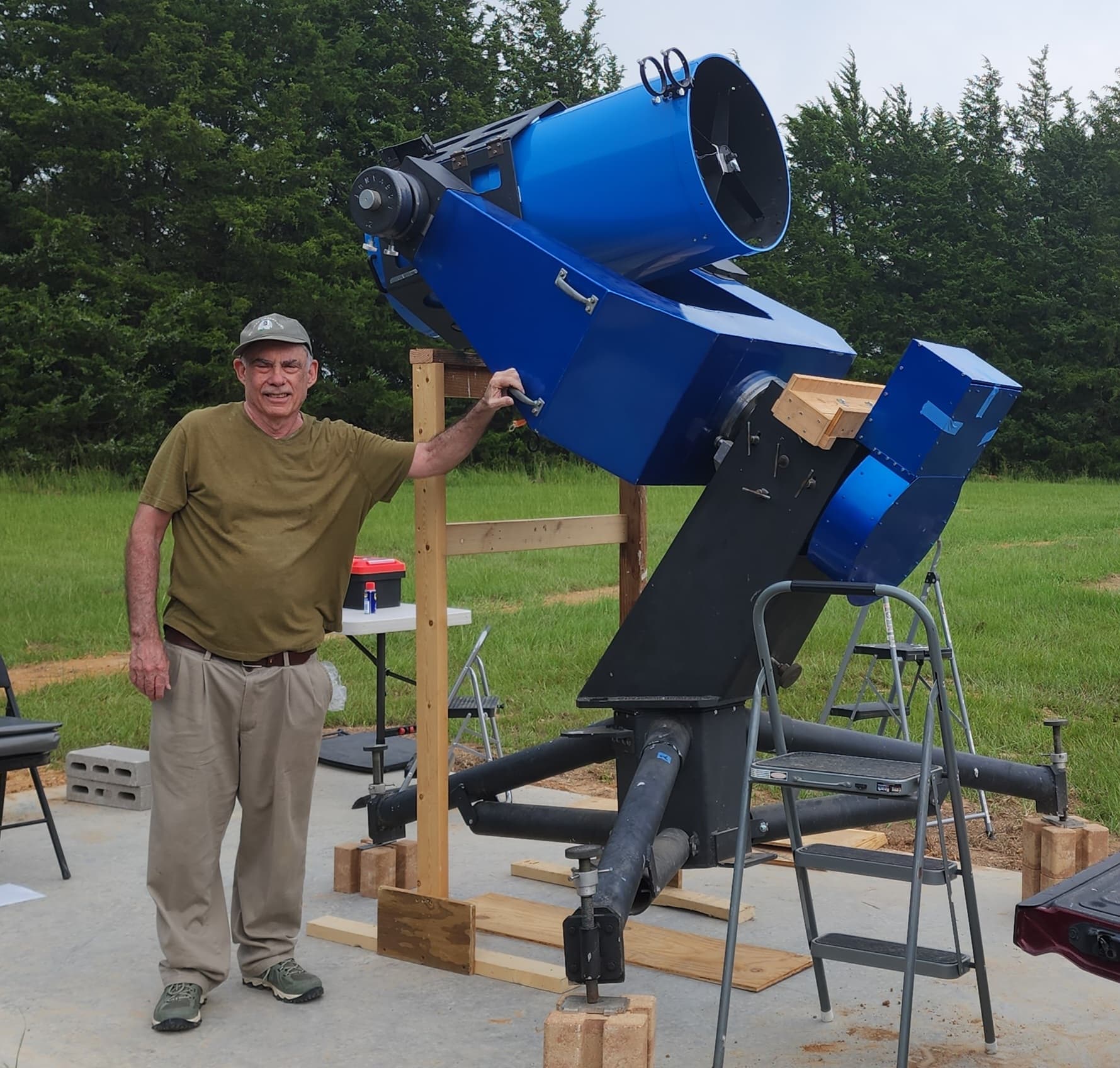 Texas Dark Site - Observatory Setup