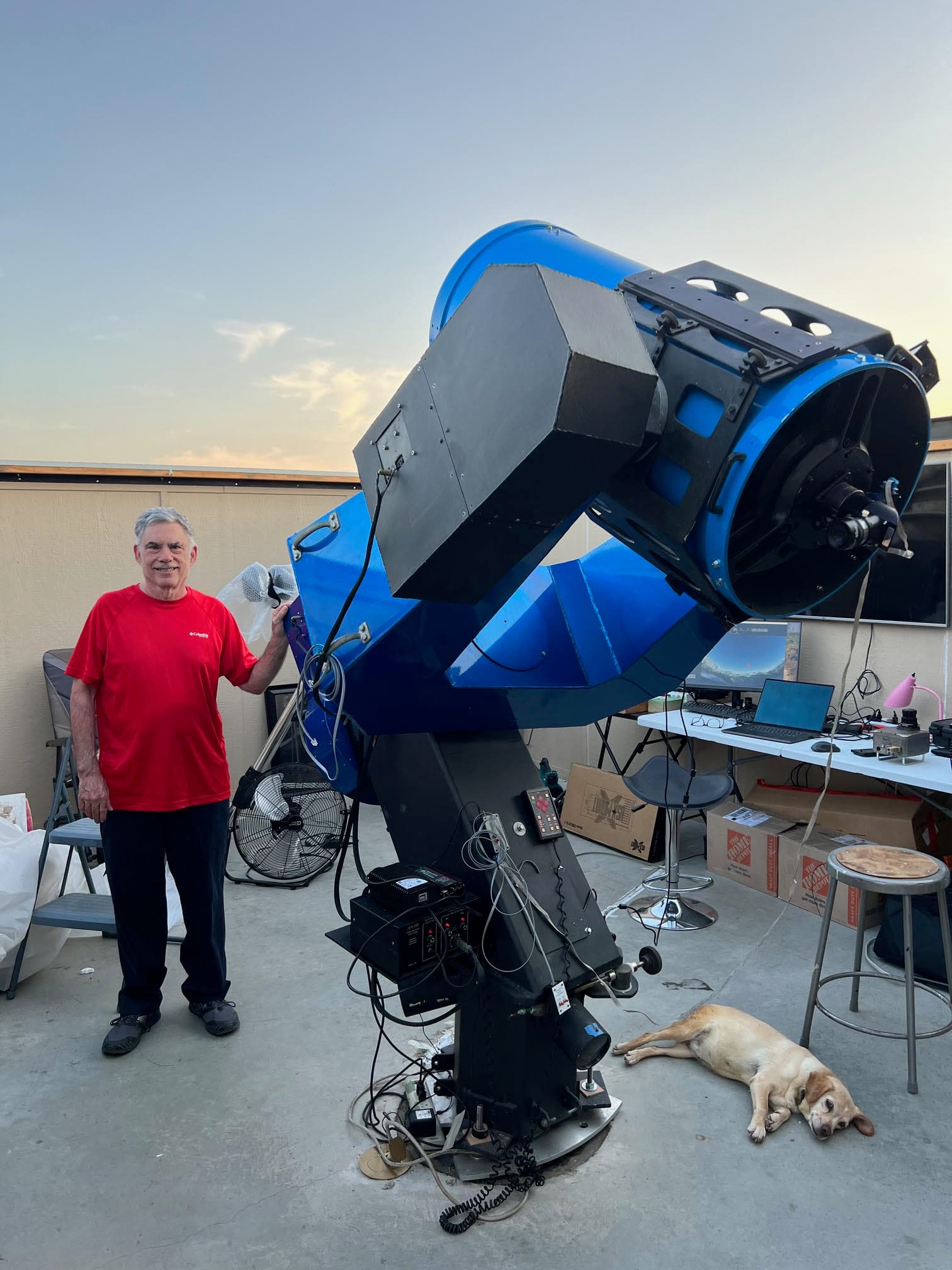 Ken at Texas Dark Site